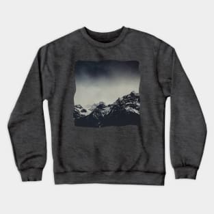 Misty Dark Mountains Crewneck Sweatshirt